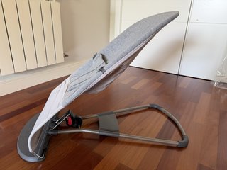 Hamaca bebé BabyBjörn Bouncer Bliss gris 3D Jersey