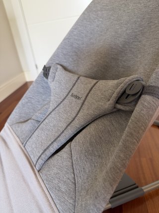 Hamaca bebé BabyBjörn Bouncer Bliss gris 3D Jersey