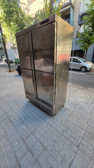 Nevera industrial acero inoxidable