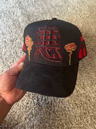 Gorra SnapBack Malvados Negra y Roja