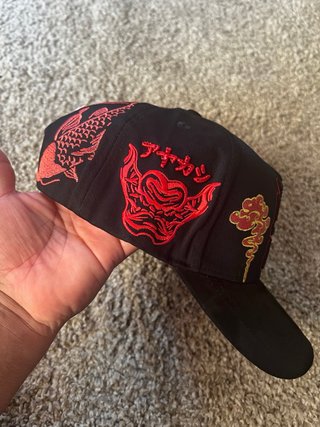 Gorra SnapBack Malvados Negra y Roja
