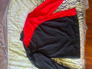 Chaqueta Adidas Vintage 00s Roja y Negra