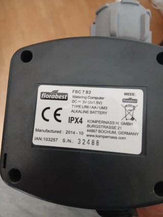 Temporizador Riego Automático FloraBest