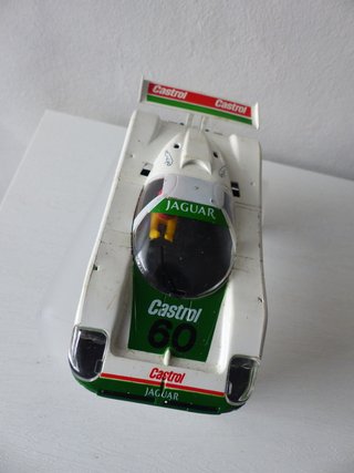 SCALEXTRIC - JAGUAR LE MANS VERDE/BLANCO "CASTROL"
