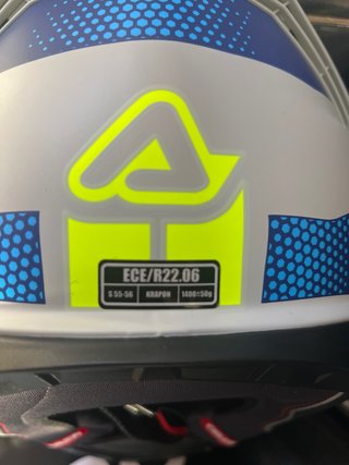 Casco moto FIBRA S integral Acerbis carretera