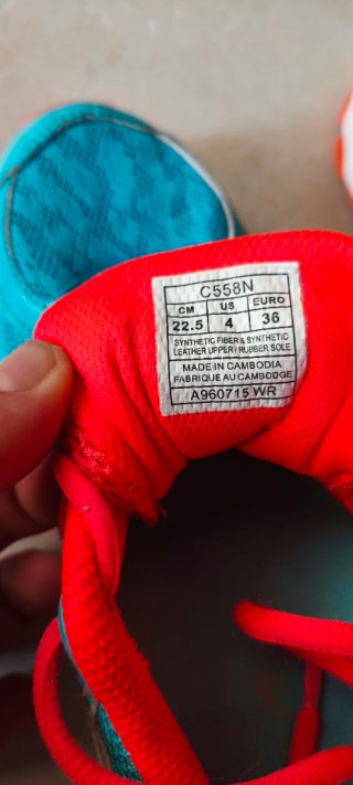 Asics GT-1000 n.36 Turchese/Arancione