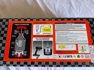 Coche F1 RC 1:10 Rastar con caja