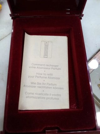 Porta profumo Mystère de Rochas vintage