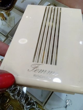 Porta profumo Mystère de Rochas vintage