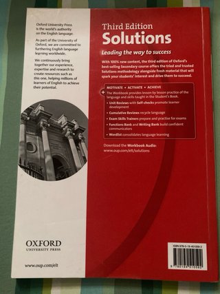 Solutions Pre-Intermediate Workbook