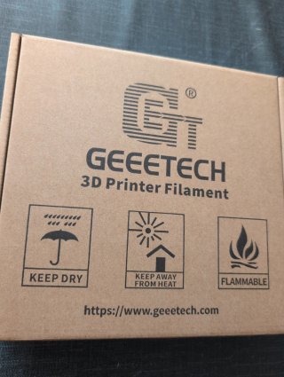 Filamento PLA Geeetech Blanco 1.75mm 1kg