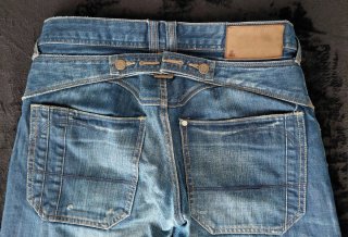 Pantalón vaquero vintage At & Bragg T 32