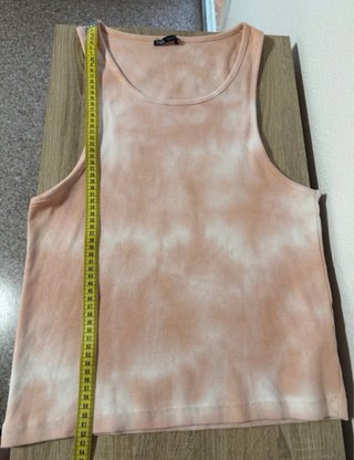 Camiseta tirantes Zara tie-dye rosa