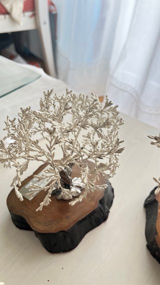 Olivos de Plata Madera Conmemorativo