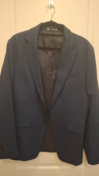 Traje de gala azul para hombre
