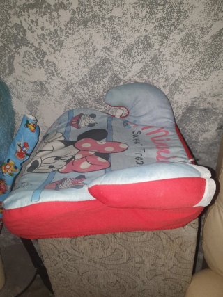 Asiento elevador coche Minnie Mouse