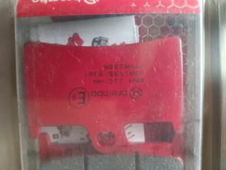 Pastillas Freno Brembo Sinter Greenance