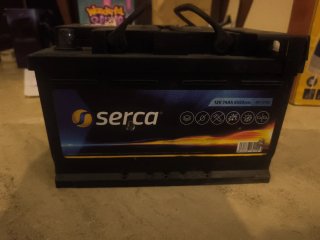 Batería coche 74Ah 650A SERCA