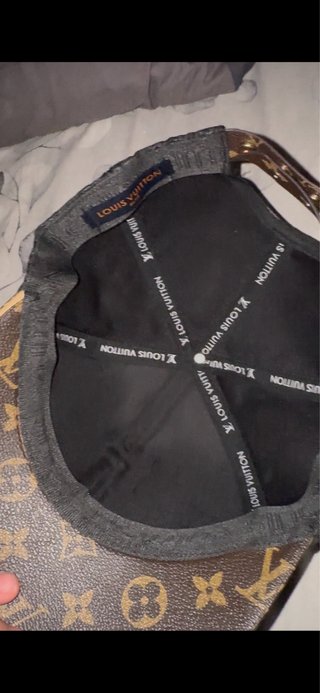 Gorra Louis Vuitton Negra y Marrón
