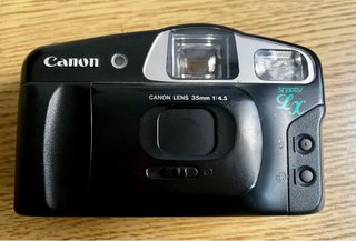 Cámara Analógica Canon Snappy LX Negra