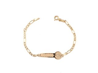 Pulsera bebé oro 18k chupete