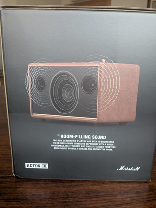 Marshall Action III Marrón Nuevo sin abrir