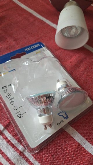 Foco de techo Ikea 3 luces