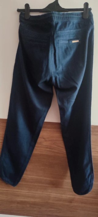 Pantalón ancho azul marino