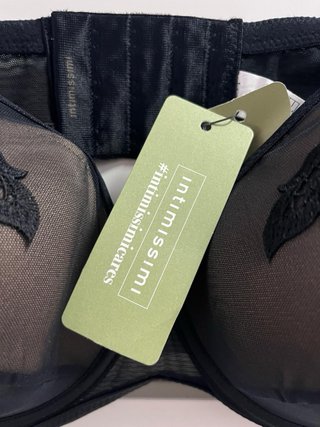 Sujetador Intimissimi Negro Encaje