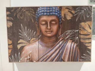 Caja Tapa Contador Decorativa Buda