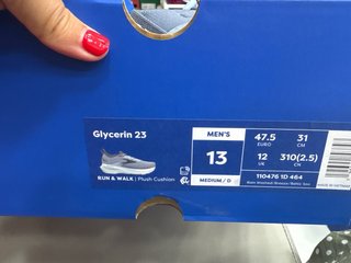 Brooks Glycerin 23 Scarpe da Corsa Donna Blu/Grigi
