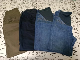 Pantalones premamá (4 unidades)