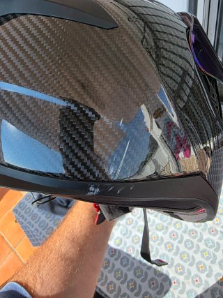 Casco Moto Carbono 5 Meses Sin Golpes