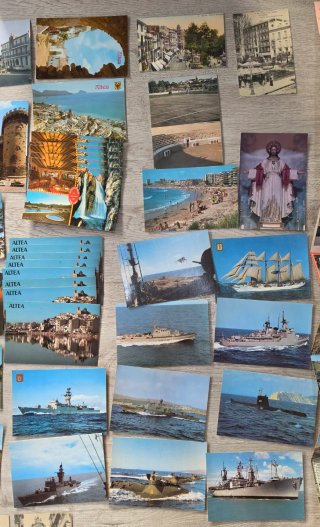Lote de postales antiguas