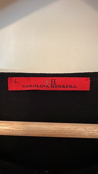 CH Carolina Herrera Chaqueta Punto Mujer L
