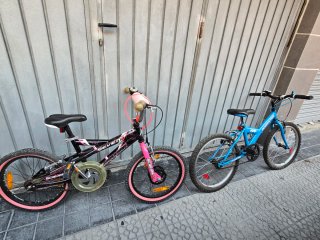 2 Bicicletas Infantiles 20 Pulgadas