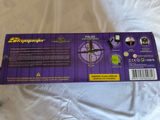 Helicóptero RC Skymaster con mando y caja