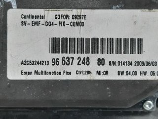 Sistema navegación citroen 9663724880 c5 1159500