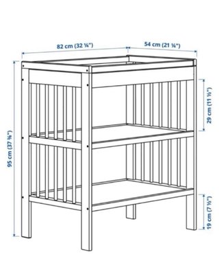Cambiador Bebé Gulliver IKEA