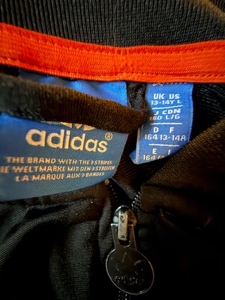 Chándal Adidas Águila Negro Multicolor