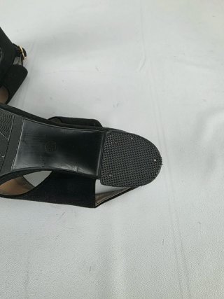 Scarpe donna camoscio nero Tg 37