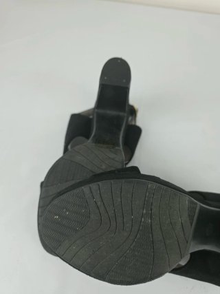 Scarpe donna camoscio nero Tg 37