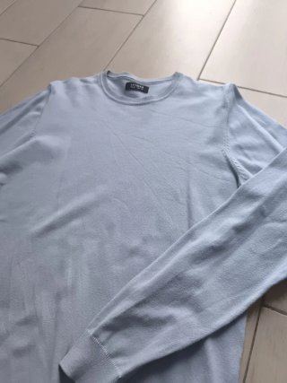 Jersey azul claro manga larga