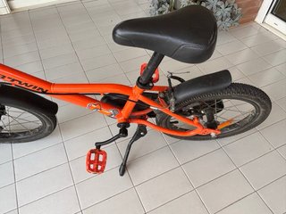 Bicicleta Infantil BTWIN 16 Robot Naranja
