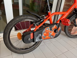 Bicicleta Infantil BTWIN 16 Robot Naranja