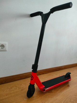 Patinete Scooter Rojo y Negro
