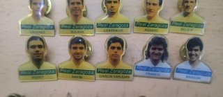 Lote pins Real Zaragoza Futbolistas