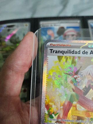 Carta Pokémon Tranquilidad de A. Z. 120/086 SIR