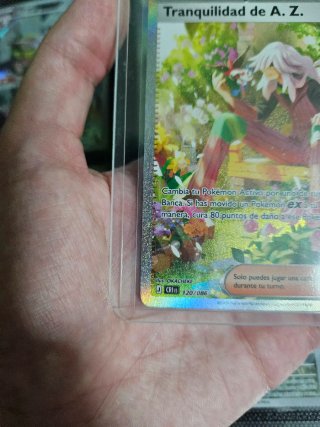 Carta Pokémon Tranquilidad de A. Z. 120/086 SIR