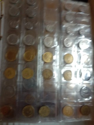 Lotto 3 Banconote Colombiane: 10, 20, 50 Pesos Oro